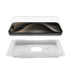 thumbnail image 2 of Mica de vidrio templado Belkin Protector de pantalla para iPhone 15 Pro Transparente, 2 of 6
