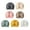 Multicolor1, variant on TELOLY 7Pcs Womens Baseball Caps,Soft Knit Fabric Womens Hats Baseball Caps,Breathable and Skin-Friendly Crochet Hat,Multicolor1
