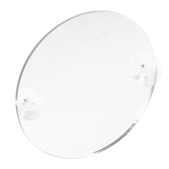 OFFIGAM Acrylic Betta Fish Tank Mirror with Easy Cup, Compact Size for Aquarium Decoration and Fish Stimulation