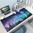 thumbnail image 3 of Galaxy Large Mouse Pad, Desk Pad with Non-Slip Base Extended Mouse Pad XXL Keyboard Mouse Pad Desk Mat On Top of Desks for Work, Game, Office, Home (31.5x15.7 in), 3 of 6