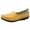 Yellow, variant on Sngxgn Womens Casual Driving Moccasins Classic Fashion Slip On Ladies Driving Loafer Flat Shoes(Pink,6.5)