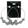 thumbnail image 2 of Mi Amore Dangle-Earrings Silver-Tone, 2 of 2