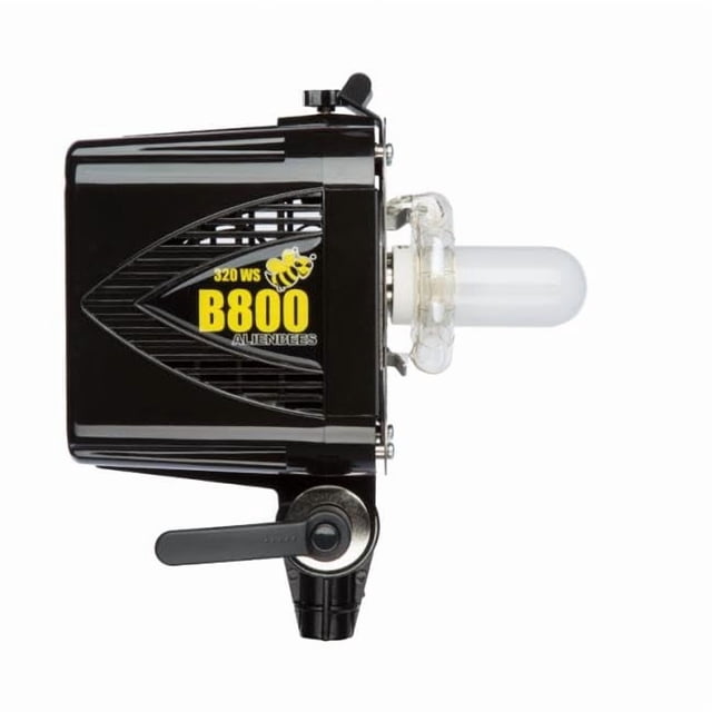 Unidad de flash Buff AlienBees B800 320 Ws estroboscópica de estudio