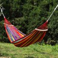 thumbnail image 3 of 1 Set Hammock Anti-rollover Heavy Duty Thick Strong Load-bearing Travel Hammock for Picnic, 3 of 8