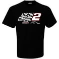 thumbnail image 2 of Men's Team Penske Black Austin Cindric Name & Number T-Shirt, 2 of 3
