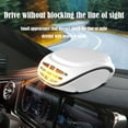 thumbnail image 4 of portable heater battery powered small ceramic heater 12V Car Heater Cold And Warm Air Defrost Portable Car Heater Defrost Snow Heater portable water heater portable heater cordless, 4 of 6