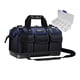 thumbnail image 1 of Bolsa de herramientas 600D3 con múltiples bolsillos para electricista, bolsa de cinturón para llaves inglesas 20in azul profundo, 1 of 9