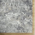 thumbnail image 6 of BoutiqueRugs Aolani Southwestern Area Rug - Medium Gray, Ivory, Black - 12' x 15', 6 of 7