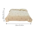 thumbnail image 3 of RBCKVXZ Cute Printed Lightweight Quilt, 59"x79" Soft Breathable All Season Reversible Bed Blanket for Bedroom Dorm Home Bedding Decor, 3 of 6