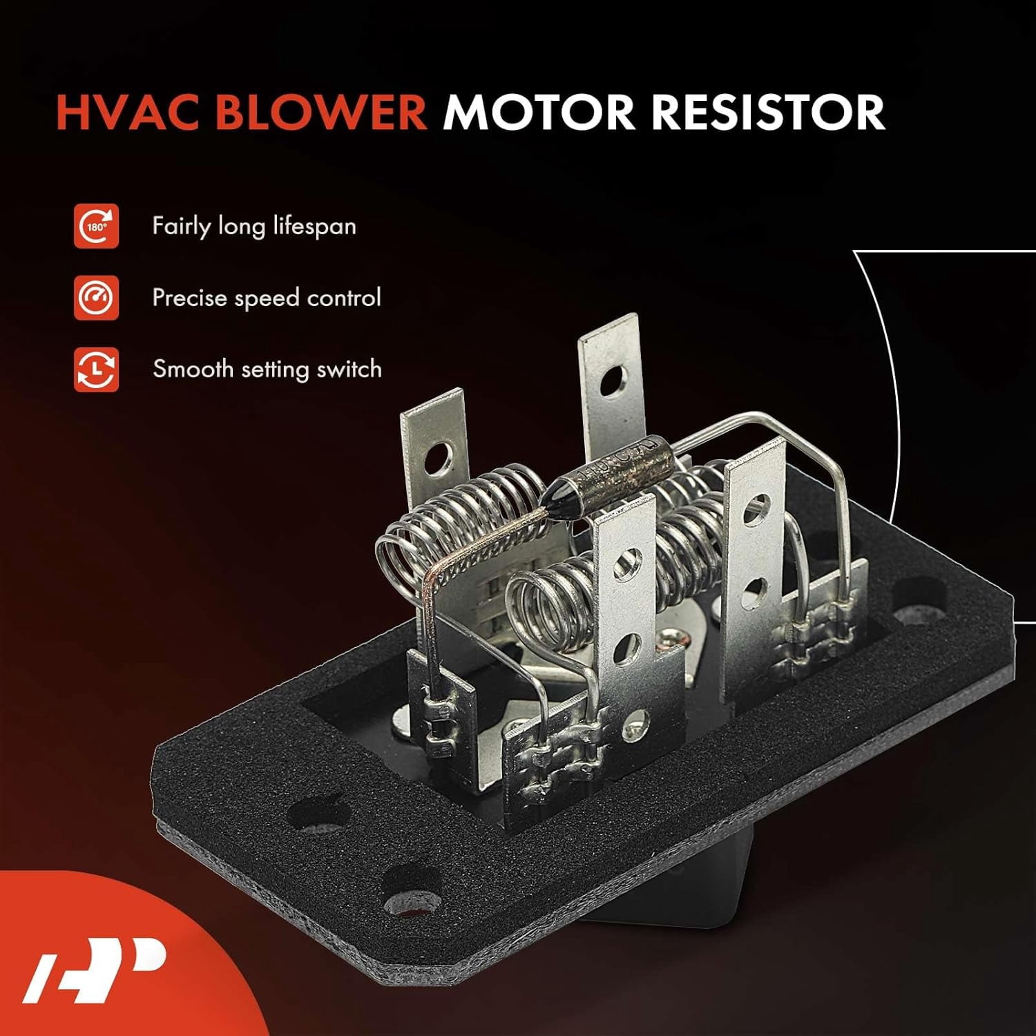 A-Premium HVAC Blower Motor Resistor Compatible with Ford & Lincoln Vehicles - Taurus 1996-2007 Sable 1996-2005 Villager 2001-2002 - Replace# F6DZ19A706AA