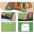 thumbnail image 4 of Umineux Extra Wide 1/4" Thick TPE Yoga Mat, Non-Slip, 72" x 32", Green, 4 of 8