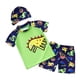 thumbnail image 5 of Traje de esnórquel para niños Perfecl Dinosaurio Verde M, 5 of 7