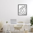 thumbnail image 3 of Stupell Industries Contemporary Floral Fan Dandelions Black Floating Frame Canvas Art, 17 x 21, by Albert Koetsier, 3 of 8