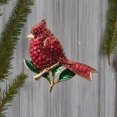 thumbnail image 2 of Roman Crystal Cardinal Story Pin, 2 of 3