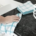 thumbnail image 4 of T-fal Coordinating Flat Waffle Weave Dish Cloth, Twelve Pack, Breeze, 4 of 6