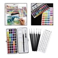 thumbnail image 4 of simhoa Portable Metal Carrying Case Color Assorted 50 50 Color Tin Set, 4 of 8