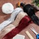 thumbnail image 5 of 5 piezas de cinta de pelo sintético esponjoso, cinta de felpa de pelo sintético para manualidades, parches de tela de pelo sintético peludo, 5 of 9