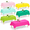 Rose Red Yellow Pink Green-12, variant on Cowgirl Pink 12 Pack Disposable Rectangle Plastic Tablecloths 54 x 108 Inch