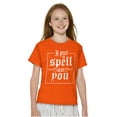 thumbnail image 5 of Halloween I Put A Spell On You Girls Kids T Shirt Tees Teen Brisco Brands S, 5 of 6