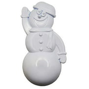 sodapup mkb snowman shaped.75 ultra-durable nylon chew toy - made in usa - for heavy chewers -white