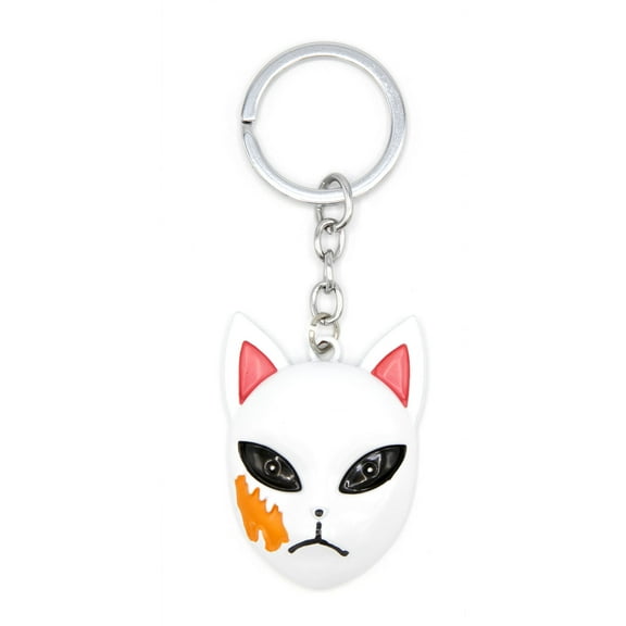 Sabito's Fox Mask - Demon Slayer 2" Keychain Pendant