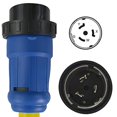 thumbnail image 4 of Conntek 1.5-Feet 50A 125/250V RV/Marine Right Angle Locking Adapter, 4 of 4