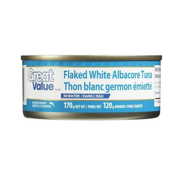 Thon blanc albacore émietté Great Value