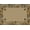 Beige/Beige, variant on Milliken Brown Bordered Leaves Door Mat Extra Brown - Aprx 2' 8" x 3' 10"