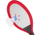thumbnail image 4 of 1 Pair Children's Tennis Racket Kids Palying Badminton Oval Rackets Game Props for Kindergarten Primary School Outdoor Sports (Red), 4 of 4