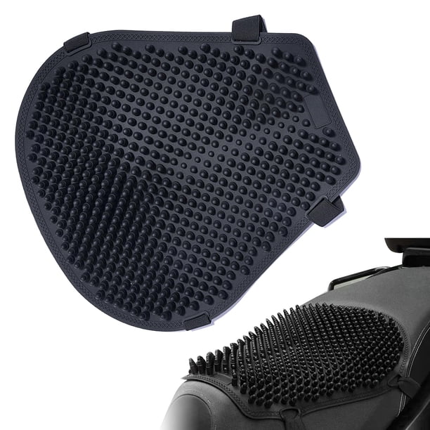 Cojín de asiento de motocicleta SUNPIE Bullet Design, almohadilla de silicona