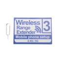 thumbnail image 3 of Extensor de alcance inalámbrico Repetidor WIFI 1200MBPS 2,4GHz 5GHz Banda dual con 4 antenas 100‑240V, 3 of 8