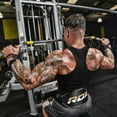 thumbnail image 1 of RDX Ceinture de Musculation de 6 Pouces, Noire, 2X-grande, 1 of 7