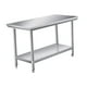 thumbnail image 3 of Mesa de acero inoxidable para preparación y trabajo, mesa comercial resistente para restaurante, hogar y hotel 120cmx40cmx80cm, 3 of 8