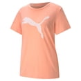 thumbnail image 1 of Playera Puma Evostripe Tee para Mujer 585941-26 coral claro M, 1 of 5