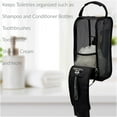thumbnail image 3 of Neceser de malla colgante Simplify, organizador de viaje, negro, 3 of 8