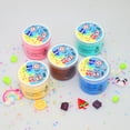 thumbnail image 2 of 5 Pack Butter Slime Kit,Birthday Gifts for Kids,Party Favor for Girls & Boys,Non Sticky,Super Soft Sludge Toy, 2 of 6