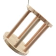 thumbnail image 3 of BELOVING Functional Practical Guinea Pig Bowl Feeder Rabbit Natural Wooden Hay Grass Rack, 3 of 10
