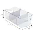 thumbnail image 5 of Mainstays Plastic Laundry Bin Closet Organizer, Clear, 5 of 11