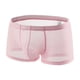 thumbnail image 1 of Men's Underwear with Mesh Fabric Cotton Comfortable Fit Sexy Lingerie Pink XL, 1 of 3
