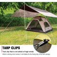 thumbnail image 3 of Clips para lonas resistentes, clips resistentes al viento para toldos, camping, caravanas, cubiertas de automóviles, cubiertas de piscinas (10 + 10 piezas) 8,3 cm, 3 of 4
