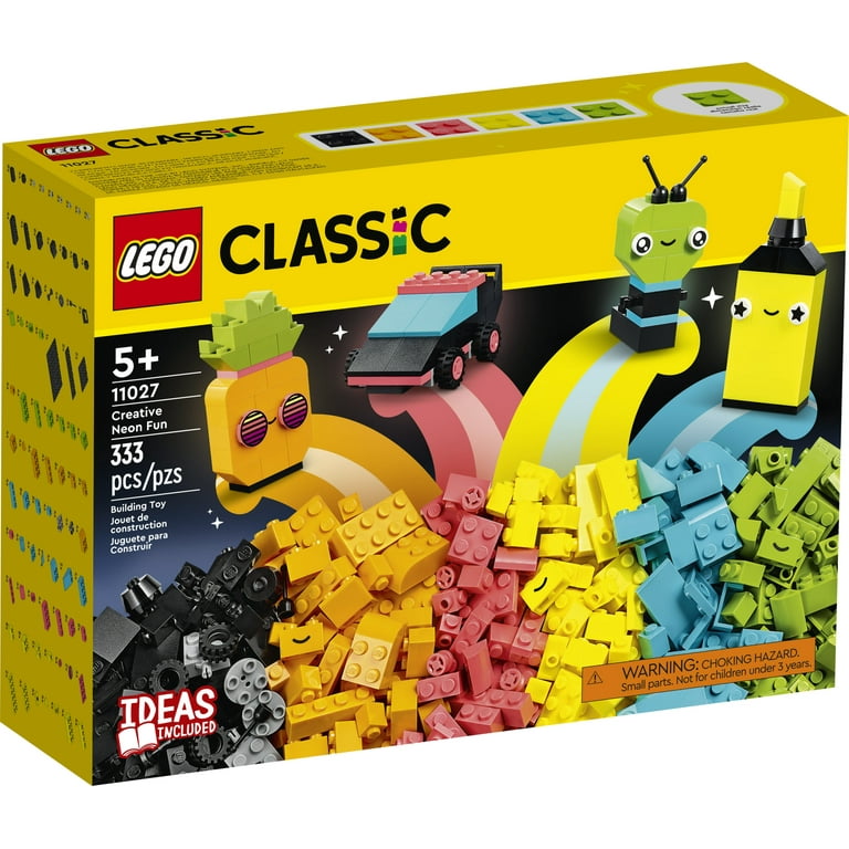 LEGO Classic Creative Neon Colors Fun Brick Box Set 11027