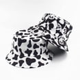 thumbnail image 4 of CoCopeaunts Black White Bucket Hat Reversible Men Fisherman Hat Summer Sun Protection Packable Basin Hat for Adults Teens, 4 of 8