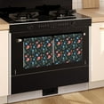 thumbnail image 3 of 2 Pcs Pioneer Flower Floral Print Pattern Kitchen Towels, Funny Microfiber Dish Towel Set, 18" X 26" Tea Towels, 3 of 6