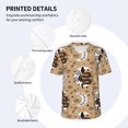 thumbnail image 5 of Rocae Snake And Flower for Breathable Men's Baseball T-Shirt Fashionable Casual Baseball Jersey, Moisture-wicking Sportswear Small, 5 of 9