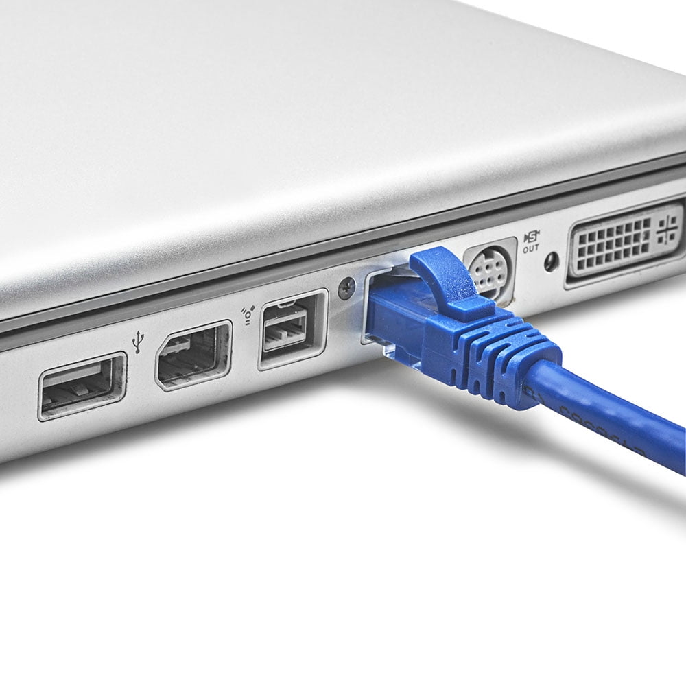 Snagless NavePoint Cat6 UTP Ethernet Network Patch Cable UL Listed 10-Pack 10 Gbps 250MHz Strain Relief Boots 5 FT Blue Snagless NavePoint Cat6 UTP Ethernet Network Patch Cable UL Listed 10-Pack 10 Gbps 250MHz Strain Relief Boots 5 FT Blue