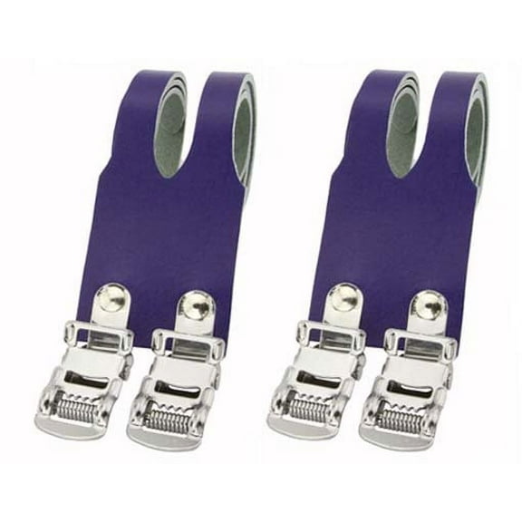 Leather Double Toe Straps Blue. Bike pedal strap, bicycle pedal strap, bicycle part, bike part, bike accessory, bicycle part