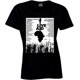 thumbnail image 1 of Live Aid Wembley Stadium JFK Stadium Vintage Concert Poster T Shirt Black, 1 of 2