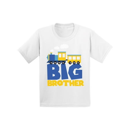 Big Top Collection Awkward Styles Funny Train Toddler Shirt Train T Shirts for Grandson Clothing Bro Tshirt for Kids Birthday Gifts for Brother Brother Collection Toddlers Shirts Gifts for Boys I'm Big Brother Shirt ()