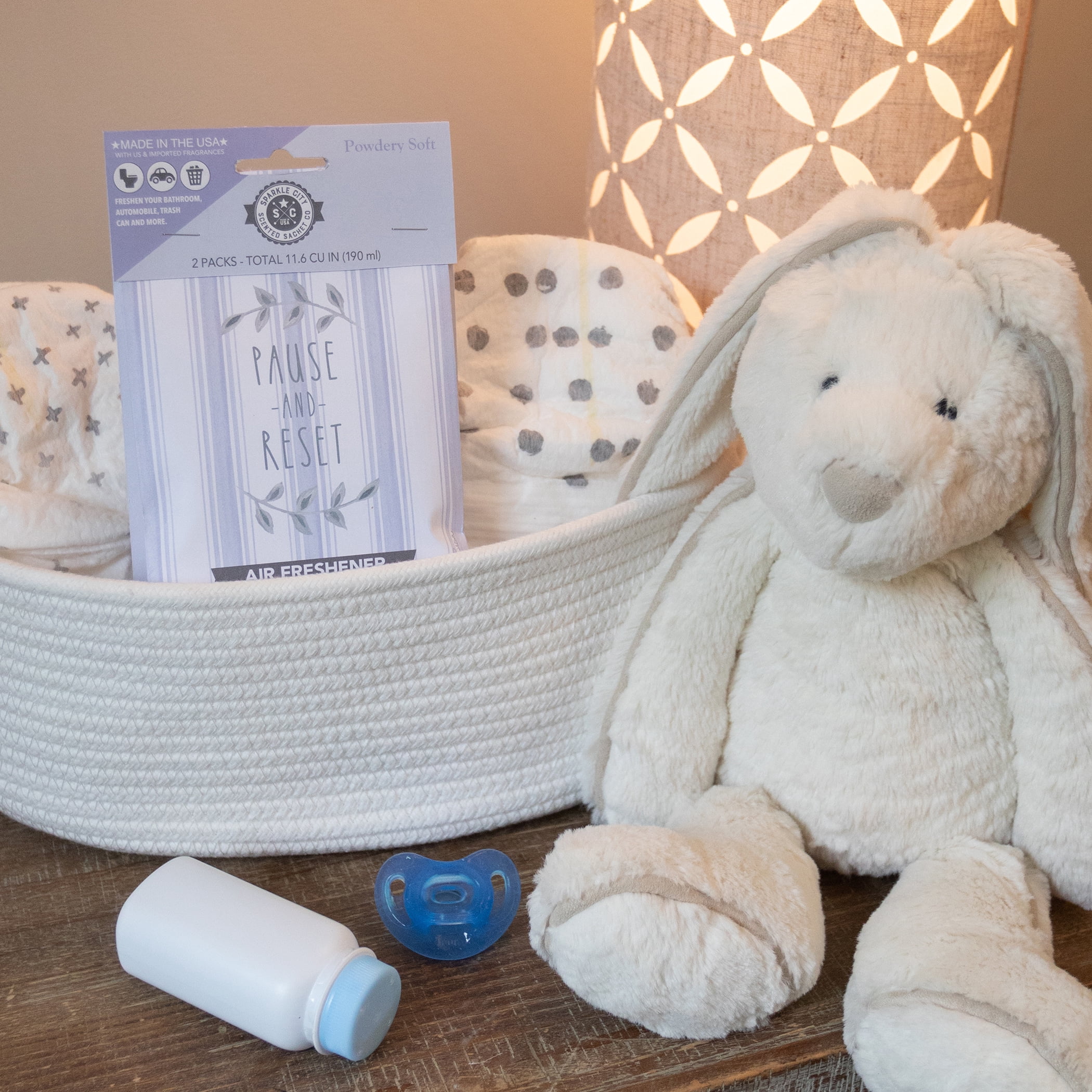 Sparkle City Scented Sachet 2 Pack, Pause & Reset
