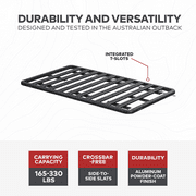Yakima 60 by 54 Inch LockNLoad 3 Bar System Heavy Duty Roof Rack Platform